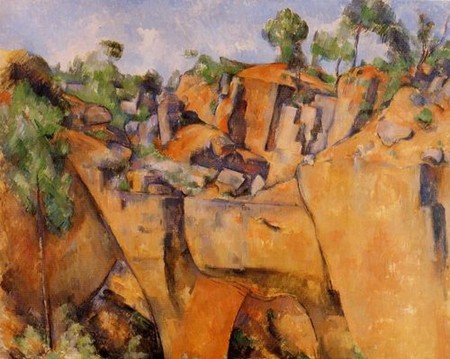 P. Cézanne - La carrière de Bibemus (1895) Folkwang Museum, Essen