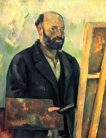 P. Cézanne - Artiste à la palette (1887) - E.G. Bührle Collection, Zurich