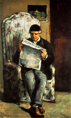 Paul Cézanne - Portrait de son père (1866) Galerie nationale d'art, Washington