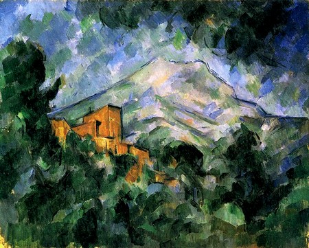 P. Cézanne - Montagne Sainte-Victoire et Château Noir (1904-1906) Musée Faure d'Aix-les-Bains