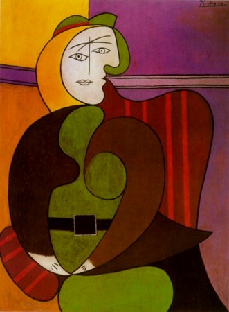 P. Picasso - Le fauteuil rouge (Marie Thérèse) 1931 - Musée Picasso Paris