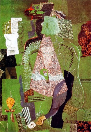 P. Picasso - Portrait de jeune fille (Éva Gouel) (1914) Musée Picasso Paris