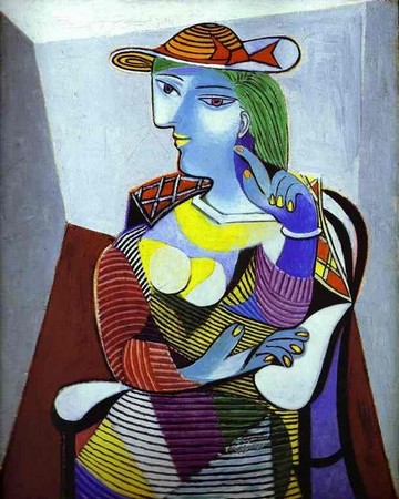 P. Picasso - Portrait de marie Thérèse (1937) Musée Picasso Paris
