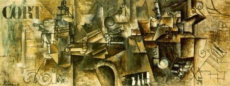 P. Picasso - Nature morte au piano (1911) - Collection Heinz Berggruen, Genève