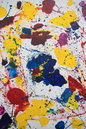 Sam Francis - Helio (1986) The Young Memorial Museum San Francisco